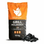 Grill-Holzkohle 20–80 mm – 36 x 10 kg – Premium Hartholz – Bild 2