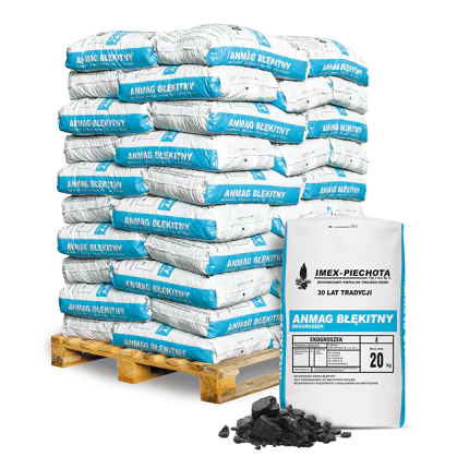 Feinkörnige Steinkohle für Dauerbrandöfen – geringe Asche