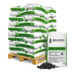 Feinkörnige Steinkohle für Dauerbrandöfen – geringe Asche