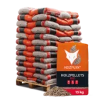 Holzpellets mit sehr geringem Feinanteil – sauberer Betrieb