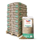 Holzpellets mit sehr geringem Feinanteil – saubere Verbrennung