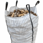 Big-Bag-Lieferung mit trockenem Buchenholz