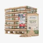 Palette mit 66 Säcken Holzpellets ENplus A1 – 6 mm