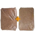 Holzpellets Mix 6 mm – Buche + Eiche – 64 × 15 kg (960 kg) – Bild 4