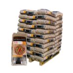 Weichholz-Pellets für Pelletöfen – saubere Verbrennung