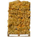 48 x 40 L Netzsäcke mit Birken-Brennholz