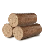 Holzbriketts Nestro XL Red – rund ohne Loch (Palette 960 kg) – Bild 2