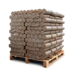 Holzbriketts Nestro XL Red – rund ohne Loch (Palette 960 kg) – Bild 3