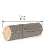 Buchen Nestro Briketts – 12 kg Box – Palette 81× (972 kg) – Bild 8