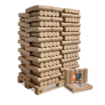 Holzbriketts Nestro XL Blue – rund ohne Loch (Palette 960 kg) – Bild 5