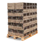 PiniKay Hartholzbriketts Oktagon – mit Zugloch (Palette 960 kg) – Bild 4