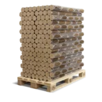Pollmeier Buchen-Holzbriketts Nestro – rund ohne Loch (Palette 960 kg) – Bild 2