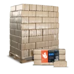 RUF Original Blue Weichholzbriketts – quadratische Form