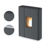MCZ Doc Comfort Air 9 R Pelletofen – schmal & kanalisierbar (8,8 kW) – Bild 2