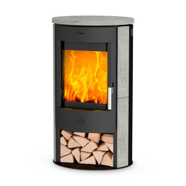 Kamin Zaria Speckstein 6 kW Frontansicht