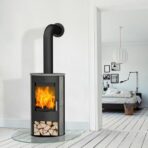 Kamin Zaria Speckstein 6 kW Frontansicht