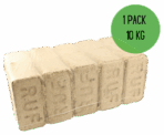 RUF Holzbriketts 960 kg Palette 96 x 10 kg