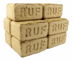 RUF Holzbriketts 960 kg Palette 96 x 10 kg