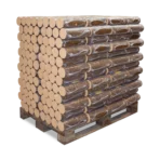 Pollmeier Buchenbriketts Nestro – rund ohne Loch (960 kg Palette) – Bild 2