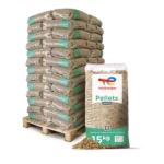 Holzpellets ENplus A1 6 mm – 975 kg (65×15 kg) – Weichholz Premium
